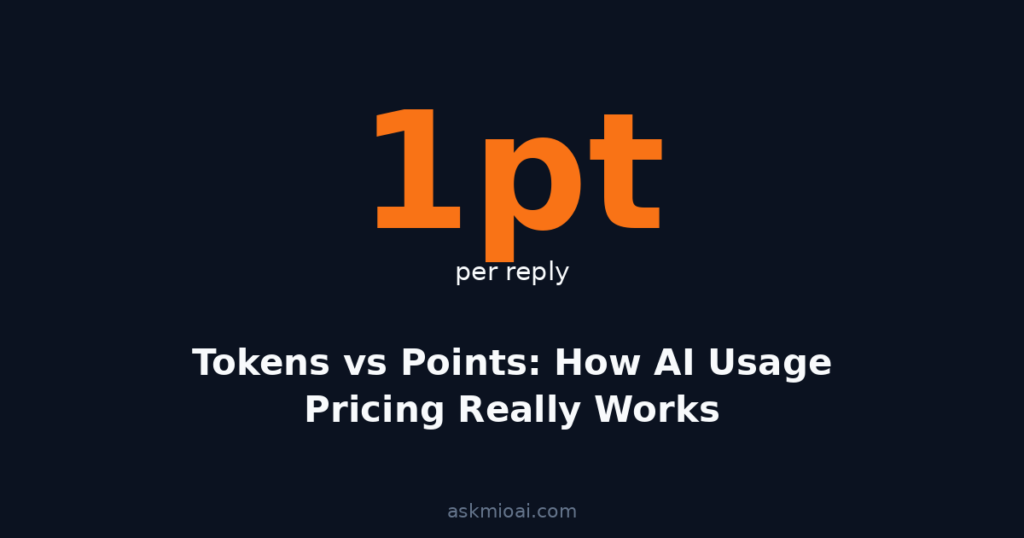 Tokens vs Points: How AI Usage Pricing Really Works - tokens vs points illustration